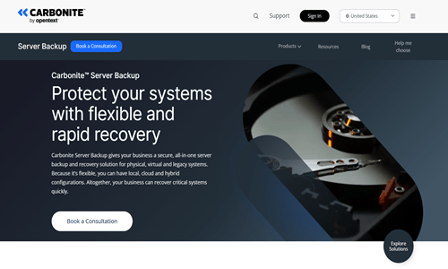 carbonite server backup